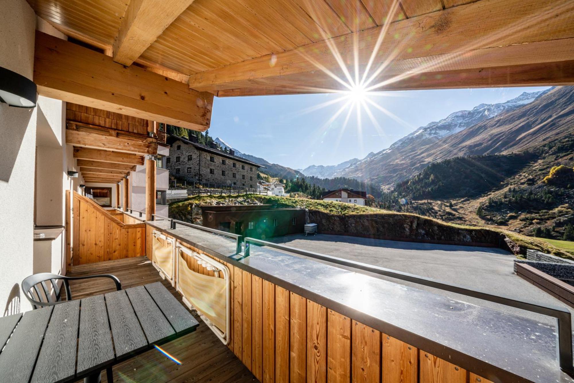 Schoenblick - Gurgl B&B 奥伯古格尔 外观 照片